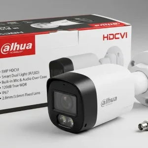 Dahua Technology HAC-HFW1500RL-IL-T 5MP Analog Bullet Camera with Audio