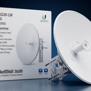 UBIQUITI ROCKETDISH RD-5G30-LW 5GHz 30dBi LIGHTWEIGHT PARABOLIC ANTENNA