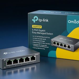 TP‑Link ES205GP Omada 5‑Port Gigabit Easy Managed Switch