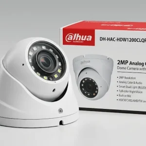 Dahua Technology DH-HAC-HDW1200CLQP-IL-A 2MP Analog Color Dome Camera with Audio