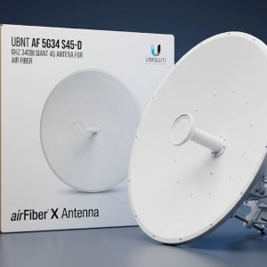 UBIQUITI AF-5G34-S45 5GHz 34dBi SLANT 45 AIRFIBER DISH ANTENNA