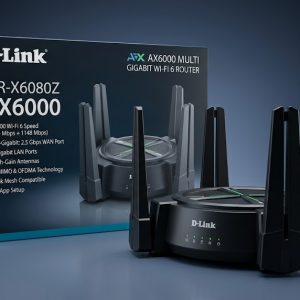 D-LINK DIR-X6080Z AX6000 WI-FI 6 MULTI-GIGABIT ROUTER