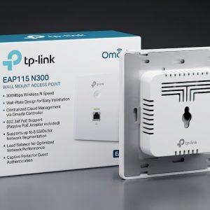 TP‑Link EAP115 N300 Wall Mount Access Point