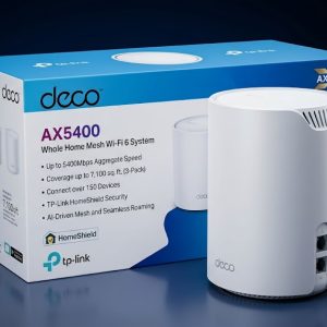 TP-Link Deco X60 AX5400 Whole Home Mesh Wi-Fi 6 System
