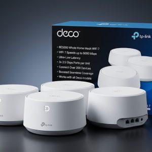 TP‑Link Deco BE25 BE5000 Whole Home Mesh Wi‑Fi 7 System (3‑Pack)