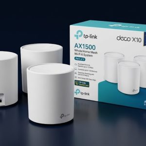 TP‑Link Deco X10 AX1500 Whole Home Mesh Wi‑Fi 6 System (Pack of 3)