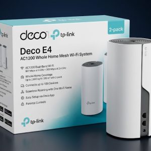 TP‑Link Deco E4 AC1200 Whole Home Mesh Wi‑Fi System
