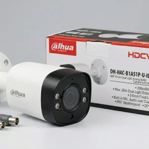 Dahua Technology DH-HAC-B1A51P-U-IL-A 5MP Analog Color Bullet Camera with Audio