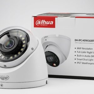 DAHUA DH-IPC-HDW1639TC-A-IL 6MP WIZCOLOR IP DOME CAMERA WITH AUDIO