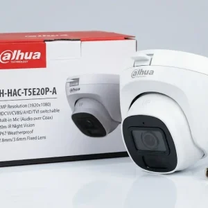 Dahua Technology DH-HAC-T5E20P 2MP Analog Dome Camera with Audio