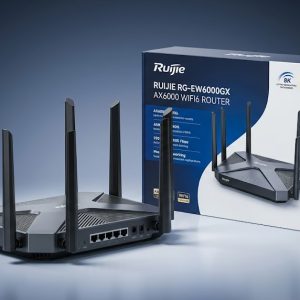 Ruijie RG‑EW6000GX AX6000 Wi‑Fi 6 Mesh Router with 2.5 Gbps Port