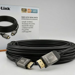 Fiber Optic HDMI Cable 30M 4K 60Hz Active Optical High-Speed Ultra HD HDMI 2.0 Cable