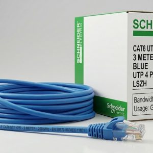 Schneider CAT6 3 Meter Patch Cord High Speed Ethernet Cable
