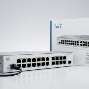 Cisco CBS110-24T-EU 24-Port Gigabit Unmanaged Switch with 2 SFP Combo Ports