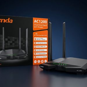 Tenda AC6 AC1200 Smart Dual‑Band Wi‑Fi Router