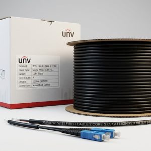 WISI 2 Core Fiber Optic Cable Per Meter Single Mode High Speed Network Cable