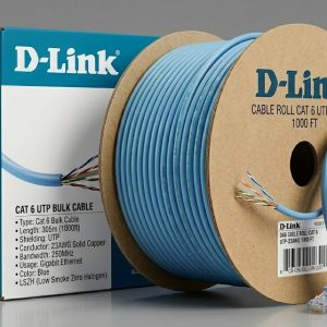 D-Link CAT 6 UTP Cable Roll 23AWG (1000 ft)