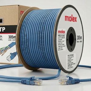 Molex CAT6 UTP 24AWG LSZH Network Cable 305 Meter High Speed Ethernet Cable