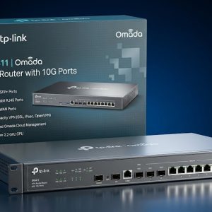 TP‑Link TL‑ER8411 Omada VPN Router with 10G Ports