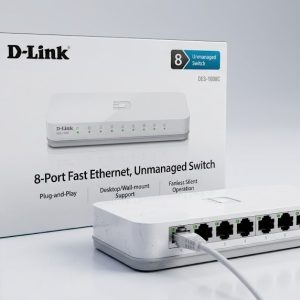 D‑Link DES‑1008C 8‑Port Gigabit Unmanaged Desktop Switch