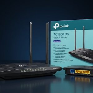 TP‑Link Archer C6 AC1200 Dual‑Band Gigabit Wi‑Fi Router