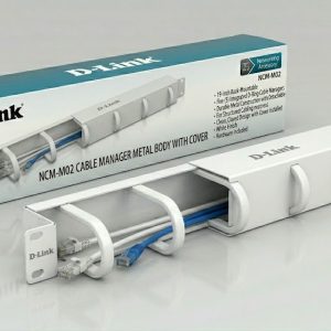 D-Link NCM-M02 19” 1U Metal Cable Manager with Cover for Network Racks