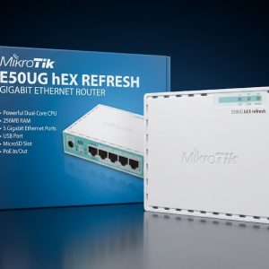 MIKROTIK E50UG hEX REFRESH GIGABIT ETHERNET ROUTER
