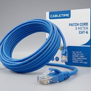 CABLETIME CAT-6 Patch Cord 3 Meter Ethernet Cable