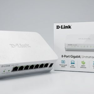 D‑Link DGS‑1008A 8‑Port Gigabit Unmanaged Switch