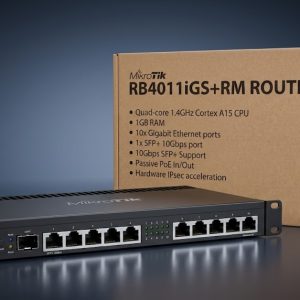 MIKROTIK RB4011iGS+RM GIGABIT RACKMOUNT ROUTER WITH SFP+