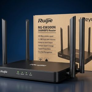 Ruijie RG‑EW300N 300Mbps Wi‑Fi 4 Wireless Smart Router