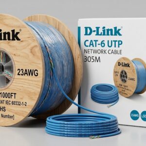 D-Link NCB-C6UGRYR-305 CAT6 UTP 23AWG Network Cable – Gray, 305m / 1000ft