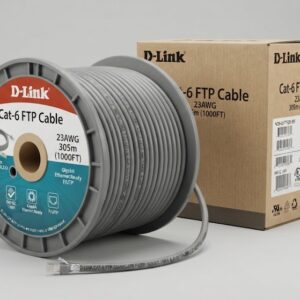 D-Link NCB-C6SGRYR-305 CAT6 FTP 23AWG Network Cable – Gray, 305m