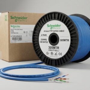 CAT6A FTP LSZH 23AWG 4 Pair Cable – Blue, 305 Meter