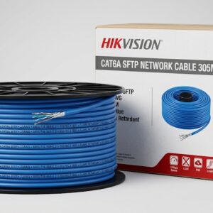 Hikvision DS-1LN6AFPSL4 Cat6A S/FTP 23AWG Network Cable – Blue, 305m
