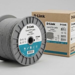 D-Link NCB-C6SGRYR-305-24 CAT6 FTP 24AWG Network Cable – Gray, 305m